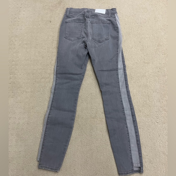 Grey Side Detail Pistola Skinny Jeans - Picture 3 of 5